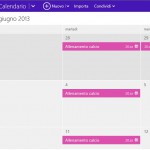 Calendario Modern UI