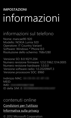 Firmware v1232.5962.1314.000x per Lumia 820 e 920