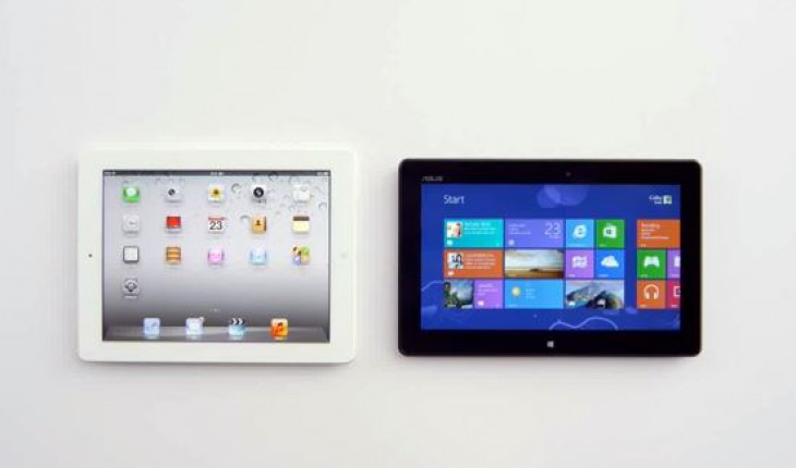 Tablet W8 vs iPad