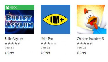 Red Stripe Deals: BulletAsylum (gioco Xbox), IM+ Pro e Chicken Invaders 3 disponibili a prezzi scontati