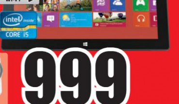 Il Surface Pro da 128 GB disponibile da MediaWorld a 999 Euro