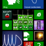 Nokia sWiPe - Start screen