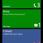 Nokia sWiPe - Live tile Centre