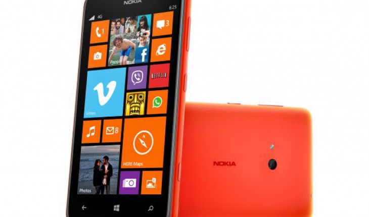 Nokia Lumia 625, avviate le prenotazione su NStore a 299,9 Euro