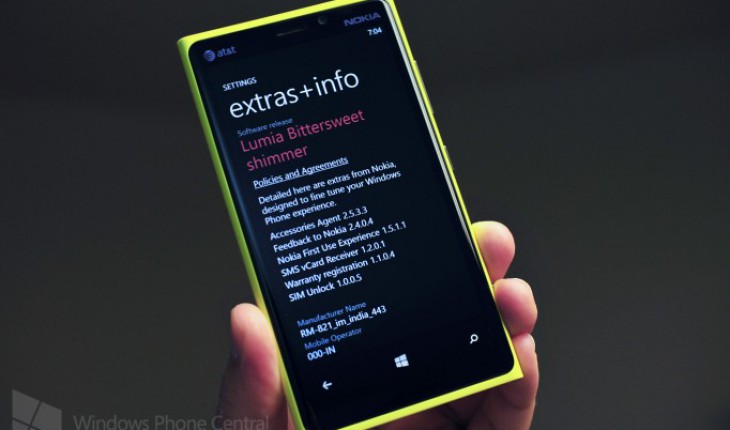 GDR3, trapelati nuovi screenshot dell’update a WP8 atteso per fine anno assieme al firmware update Bittersweet Shimmer di Nokia