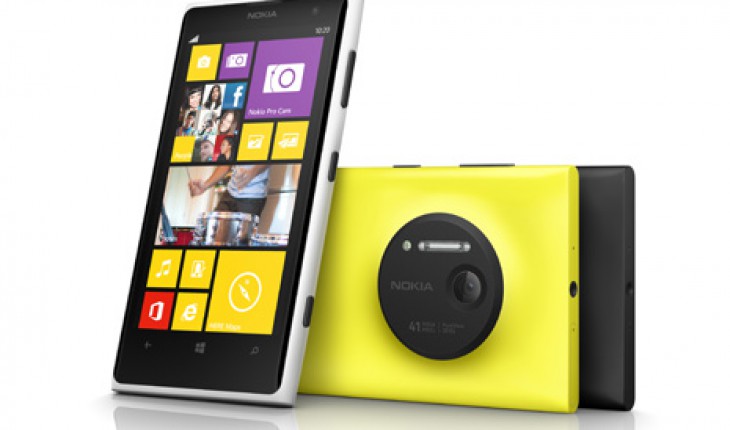 Nokia Lumia 1020 a 379 Euro su Amazon