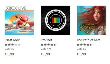 Red Stripe Deals: iBlast Moki (gioco Xbox), ProShot e The Path of Kara disponibili a prezzi scontati
