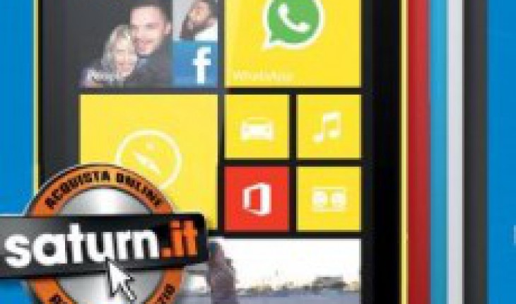 Nokia Lumia 520 NoBrand a soli 129 Euro da Saturn