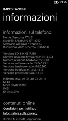 GDR3 per Samsung ATIV S