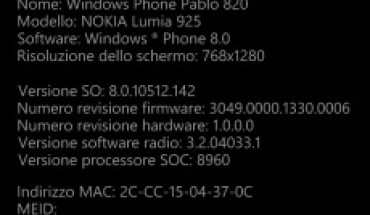 Disponibile al download un minor update firmware per i device Lumia WP8 Vodafone