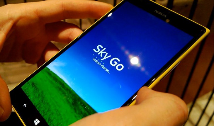 SkyGo per Windows Phone 8