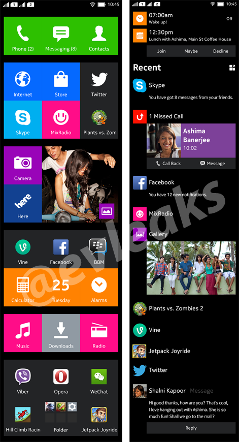 Nokia Normandy UI