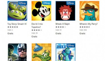 Disney rende disponibili al download gratuito (di nuovo) 7 dei propri giochi per device Windows Phone 8