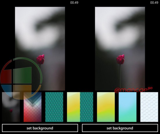 Gestione Background WhatsApp