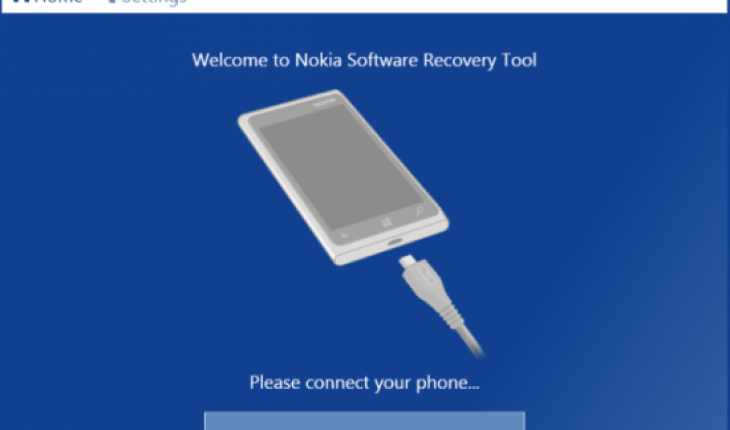 Nokia Software Recovery Tool si aggiorna alla v1.3.1