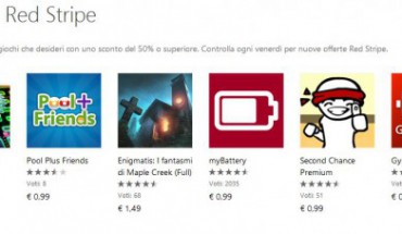 Red Stripe Deals: PAC-MAN CE DX (gioco XBox), Second Chance Premium, Gym Builder Pro e altre 3 app scontate del 50%!