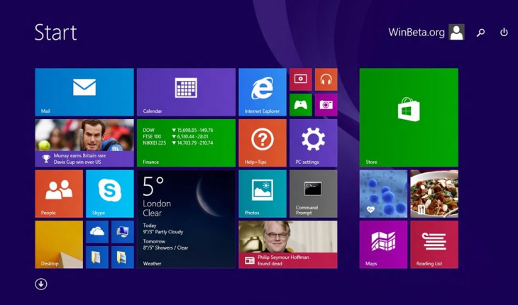 Video anteprima dell’Update 1 di Windows 8.1