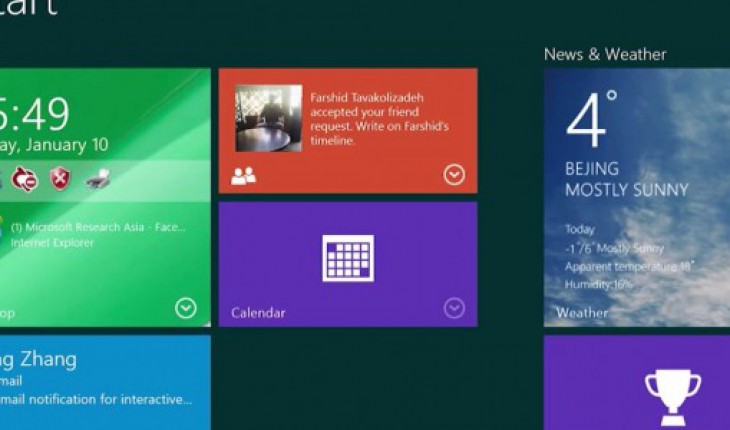 Microsoft Research illustra le Tiles interattive per Windows (video) [Aggiornato]