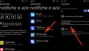 Windows Phone 8.1 e la nuova funzione per personalizzare i toni delle notifiche delle app