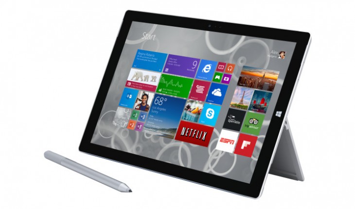 Offerta Euronics: Surface Pro 3 con CPU i5, 128 GB, 4 GB RAM in “super offerta” a 799 Euro (solo online)