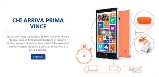 Nokia Lumia 930, chi arriva prima vince
