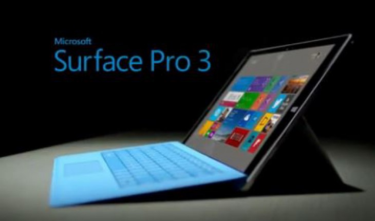 Surface Pro 3 per studenti e insegnanti a partire da 737 Euro sul Microsoft Store Online