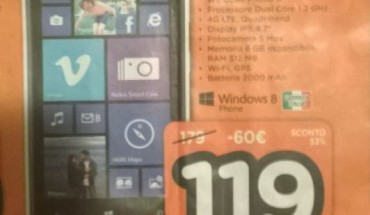 Nokia Lumia 625 a soli 119 Euro presso alcuni negozi Unieuro [Aggiornato]