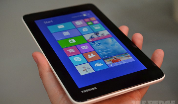Toshiba Encore 7, il mini tablet con display da 7″ e prezzo contenuto presentato all’IFA 2014