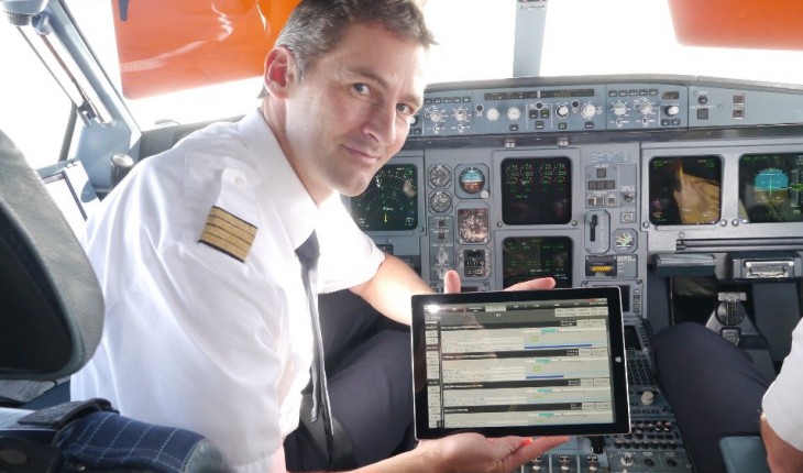 Il Surface Pro 3 in dotazione ai piloti di Lufthansa e Austrian Airlines