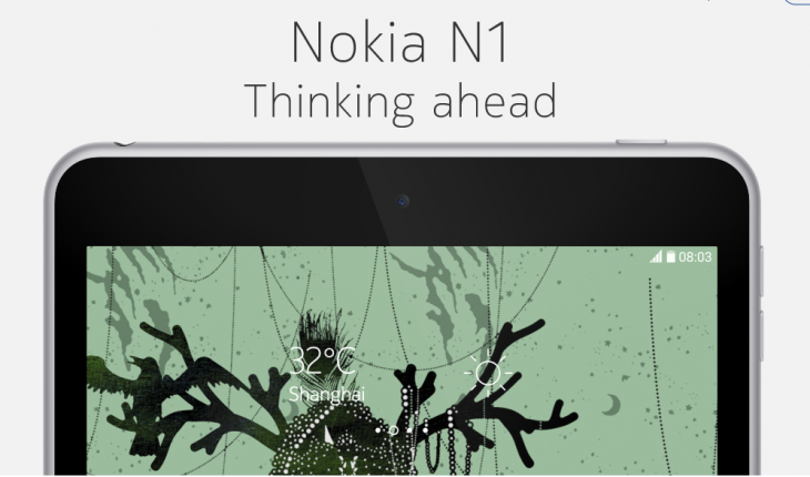 Nokia N1, dettagli, info e primo hands on video del primo mini tablet dell’azienda finlandese