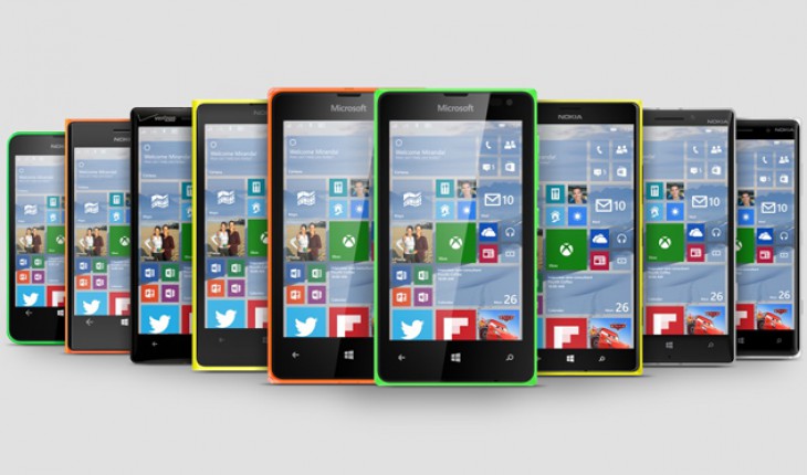 Device Lumia con Windows 10