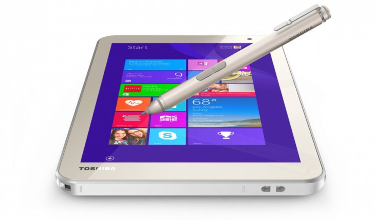 Toshiba Encore 2 Write, nuovo tablet Windows da 8 e 10 pollici con Wacom Pen