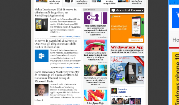 Browser web per Windows Phone a confronto, pregi e difetti dei più scaricati