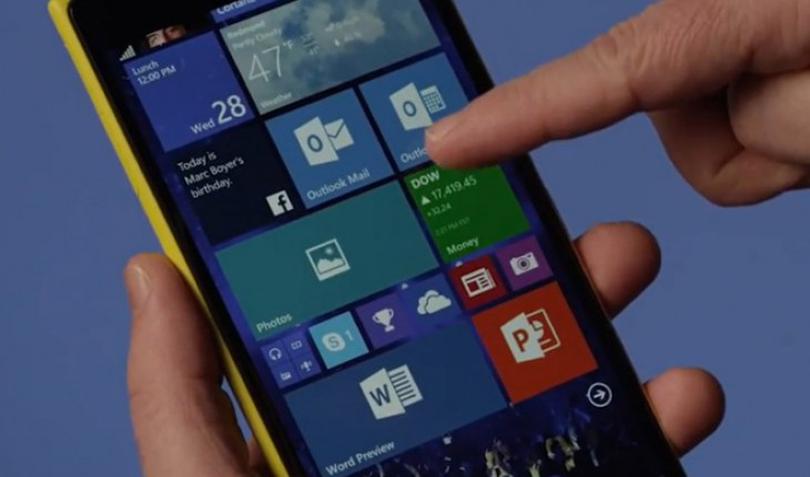 Windows 10 Preview per smartphone, dettagli e informazioni utili