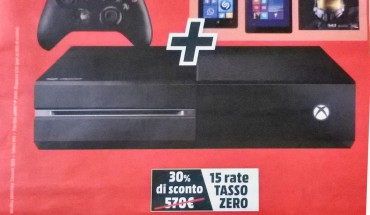 Offerta MediaWorld: Xbox One + Halo The Master Chief + Lumia 435 + Tablet Mediacom a soli 399 Euro