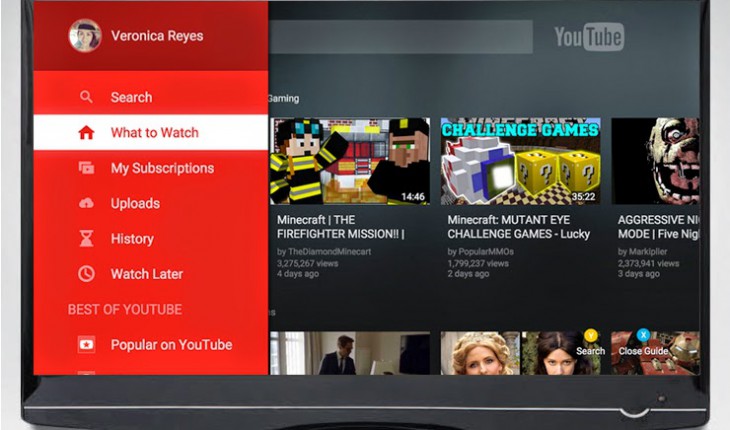 L’app Youtube per Xbox 360 si aggiorna portando un completo rinnovamento dell’interfaccia grafica