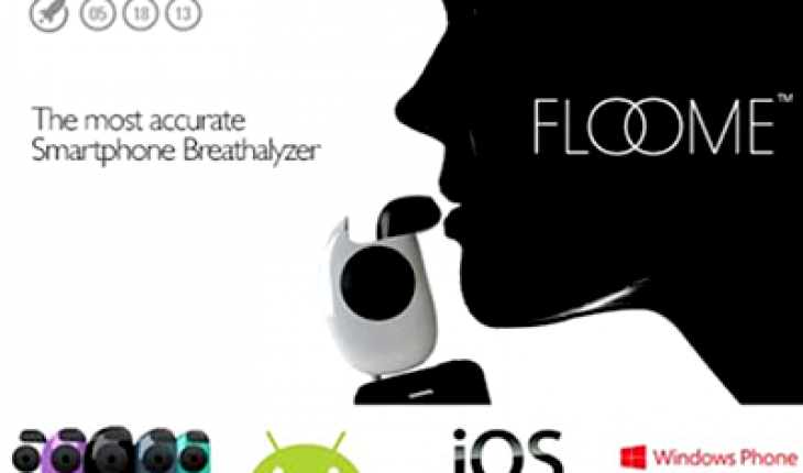 Floome, l’etilometro per smartphone disponibile anche per Windows Phone 8.1