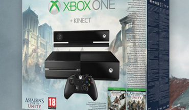 Offerta Microsoft Store: Xbox One con Kinect + 2 giochi di Assassin’s Creed a 449,99 Euro (con codice sconto)