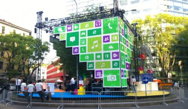 Microsoft al Fuorisalone 2015 con una installazione che trasforma la sua tecnologia in un’opera d’arte