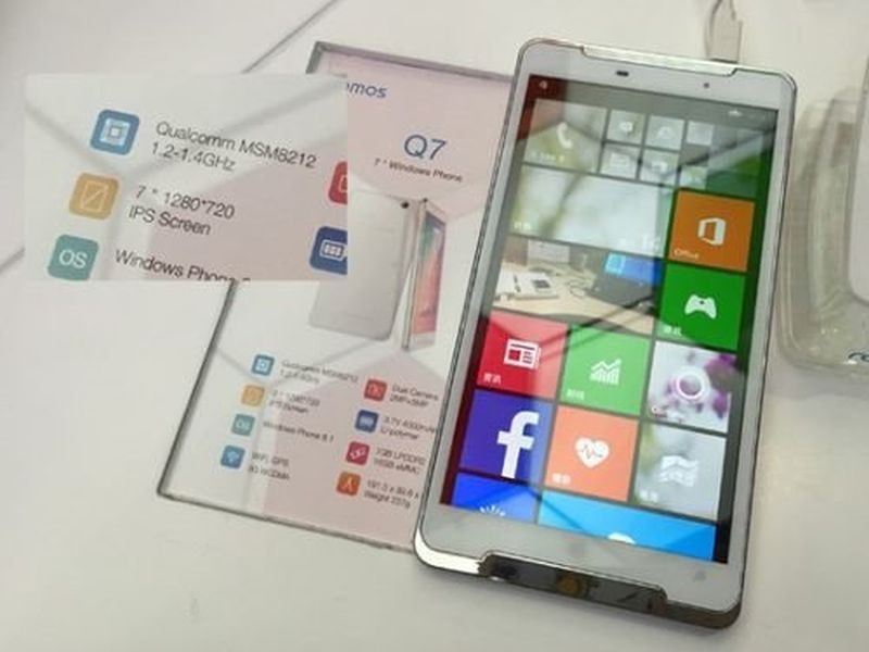 Ramos Q7, un Windows Phone de 7″
