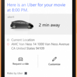 Integrazione Uber in Windows 10