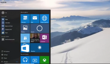 Build 10125 di Windows 10 Preview per PC