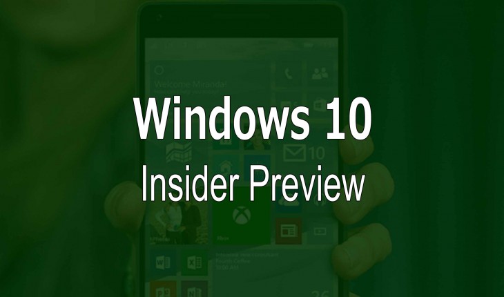 Windows 10 Mobile, Microsoft rilascia la Build Preview 10549 (da installare previo ripristino a WP8.1)