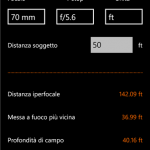 DoF Calculator