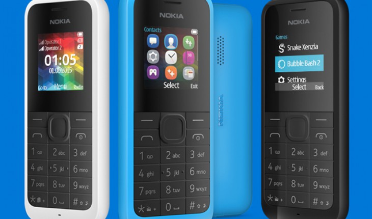 Microsoft annuncia la nuova edizione del Nokia 105, anche in versione Dual SIM!
