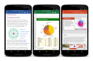 Microsoft Office per masrtphone Android