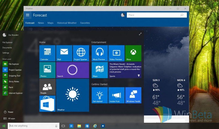 Video hands on dell’inedita Build 10147 di Windows 10 Preview per PC