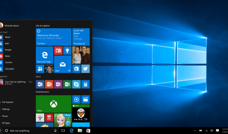 Microsoft rilascia il primo “Cumulative Update” per Windows 10 per PC