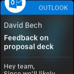 Outlook per Apple Watch