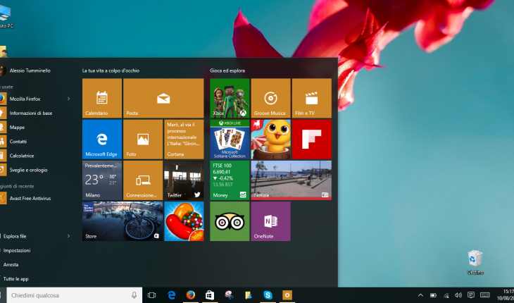 Windows 10 per PC, curiosità, info utili e apertura sezione dedicata su Nokioteca Forum